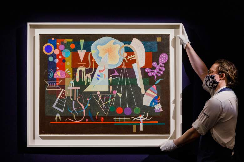 Wassily Kandinsky&rsquo;s &lsquo;Tensions calmees&rsquo;