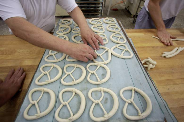 Goetz Bakery Prepares Oktoberfest Pretzels