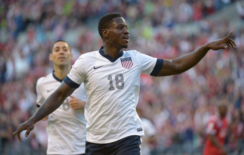 Eddie Johnson during the 2014 FIFA World Cup