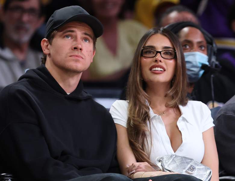 Justin Herbert and Madison Beer