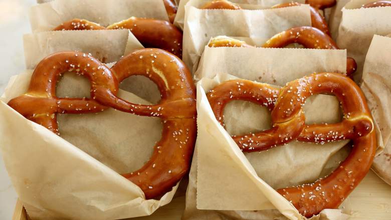 Bavarian butter pretzels