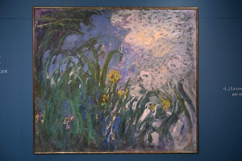 Claude Monet's painting Iris