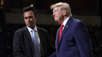 Donald Trump Backs Vivek Ramaswamy After ‘Despicable’ Ad Targeting Opponent Amy Acton