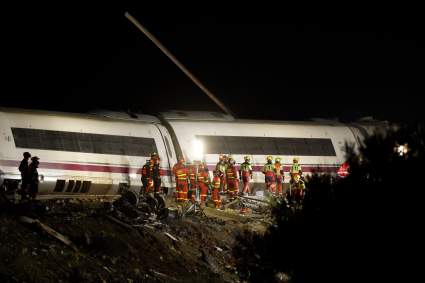 Dozens Dead After High-Speed Train Crashes in Spain