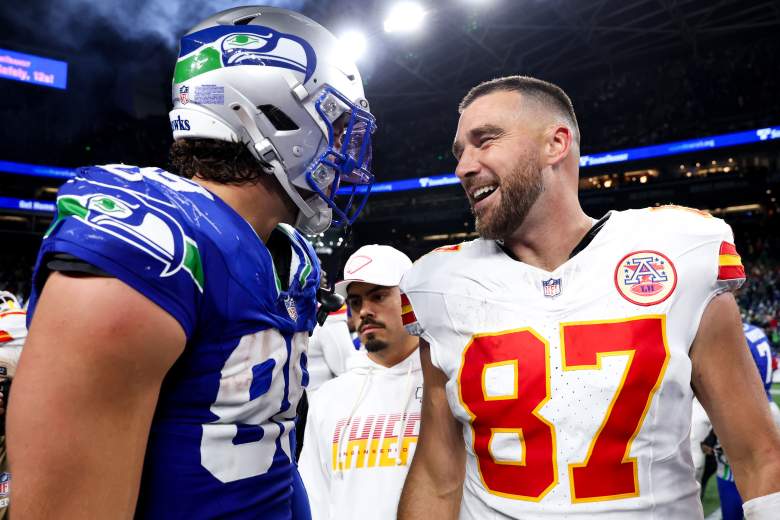 Travis Kelce and AJ BArner