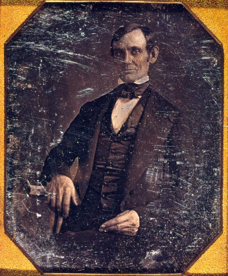 Artwork of Abraham Lincoln attributed to Nicholas Shepherd