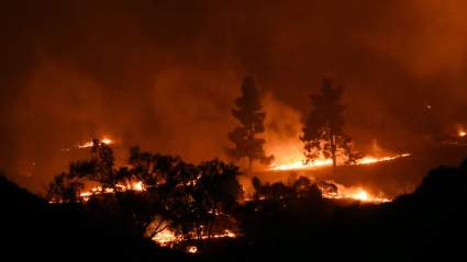 Southern California Wildfires Burn Homes as Santa Ana Winds Fuel Extreme Fire Risk