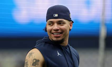 William Contreras Proposed to Future Wife Níxzali Adames Luna on a Rose-Covered Beach